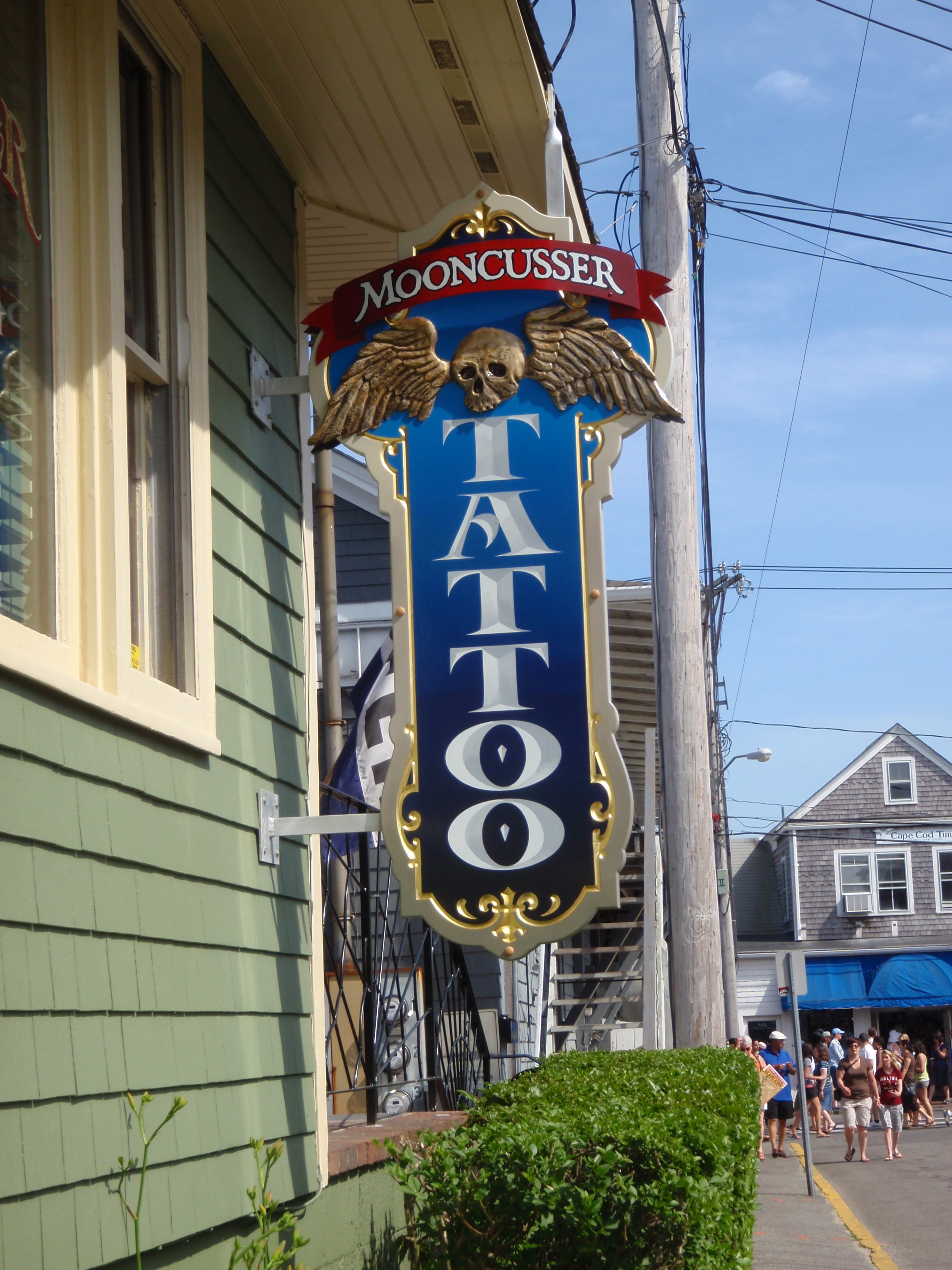 Tattoo parlor in P-town