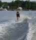 Rick skiing