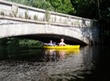 Rick & Gitte under the Nashawtuck Rd. bridge