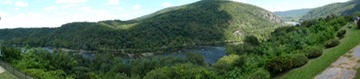 Panorama of Potomac at Harper's Ferry