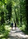 Dan and Lisa on the path