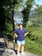 Kathy above Harper's Ferry