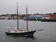Schooner in Gloucester harbor