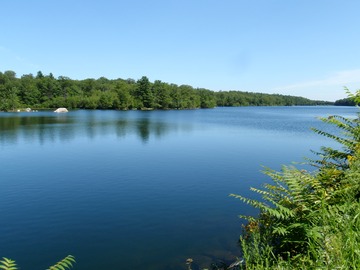 Hawkes pond in Lynnfield