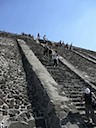 Teotihuacán Sun Pyramid Steps