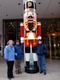G, B, & R making faces with the nutcracker