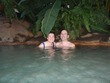 Kathy & Ben in the hot spring