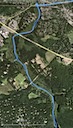 Kayak GPS track