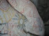 Cave paintings at Catavina lunch stop