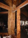 Mario used cardon cacti (hardwood!) for the posts.