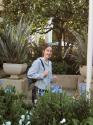Ariana at Stanford shopping center, enjoying the spring.
