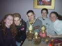 The artists: Emilie, Erik, Ross, Ariana, and Ashley