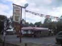 On a bike ride along the Cayuga-Seneca canal we had lunch here.  Couldn't resist!