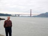 Ben shows off his new bridge.