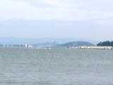 Bay Bridge in the distance.