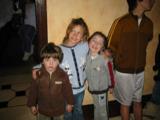Part of Viktor on right; Kevin and Natalie, with friend Caitlin between.