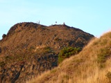 View to peak of Arthur's Seat.