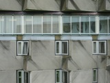Ross's room is the one with the open window.