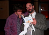 Ross with Ben