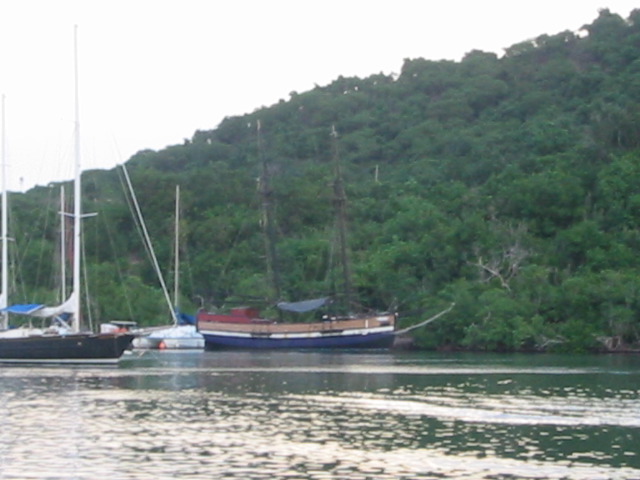 One of the boats used in Pirates of The Caribbean