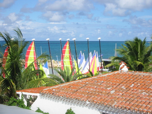 From outside our room
