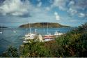 We anchored in Leverick Bay (Mosquito Island in background), and took a taxi over Gorda Peak to Spanish Town and the Baths.  It was spectacular!