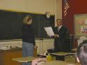 Ariana and principal.