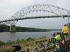 Sagamore Bridge, first rest stop day 1