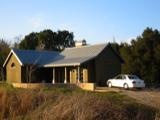 Lehmann guest house and my car.