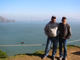 Ron and Bryan in classic tourist pose.