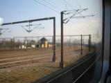 From the train.  Tracks.  Is it art?
