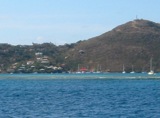 Leverick Bay, Colquhoun Reef in the foreground.
