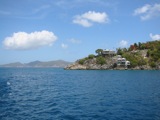 Great house, West End, Jost van Dyke in the distance.
